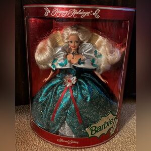 1995 Happy Holidays Barbie Doll Special Edition #14123
